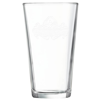 16 oz Pint Glass with Custom Logo